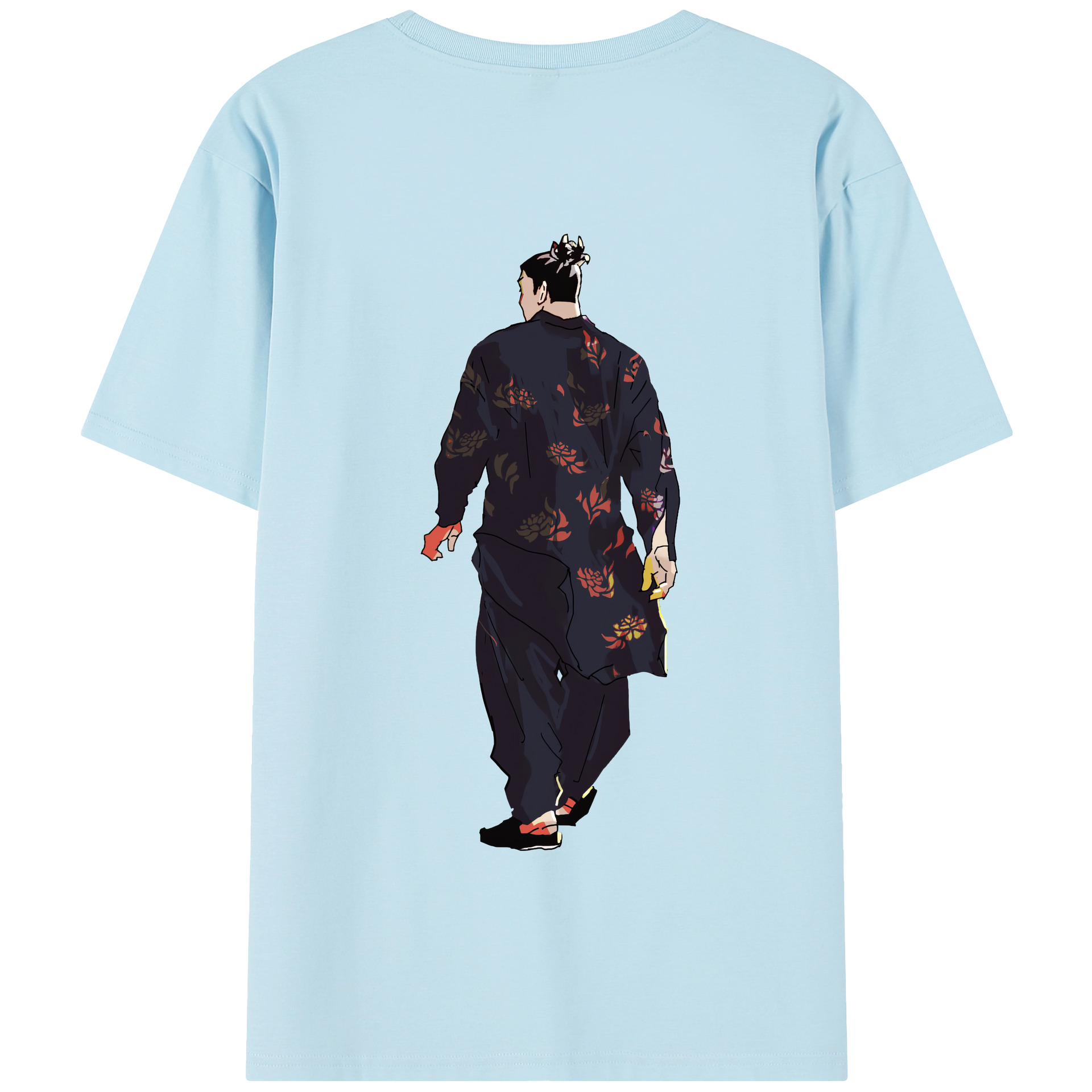 （画像用） 呪術廻戦 Jujutsu Kaisen 綿100％半袖Tシャツ（背面プリント）